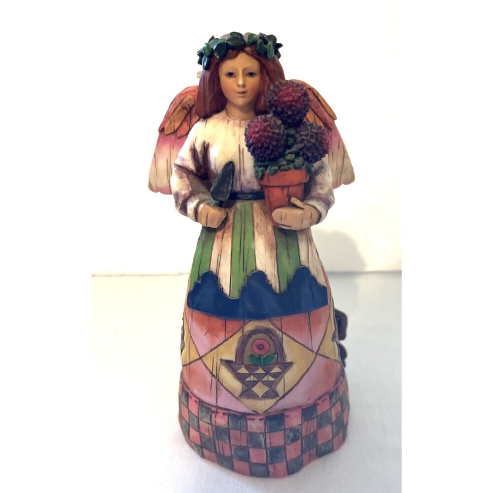 Jim Shore 2002 Angel of Persistence Figurine #108920 Heartwood Creek Vintage
